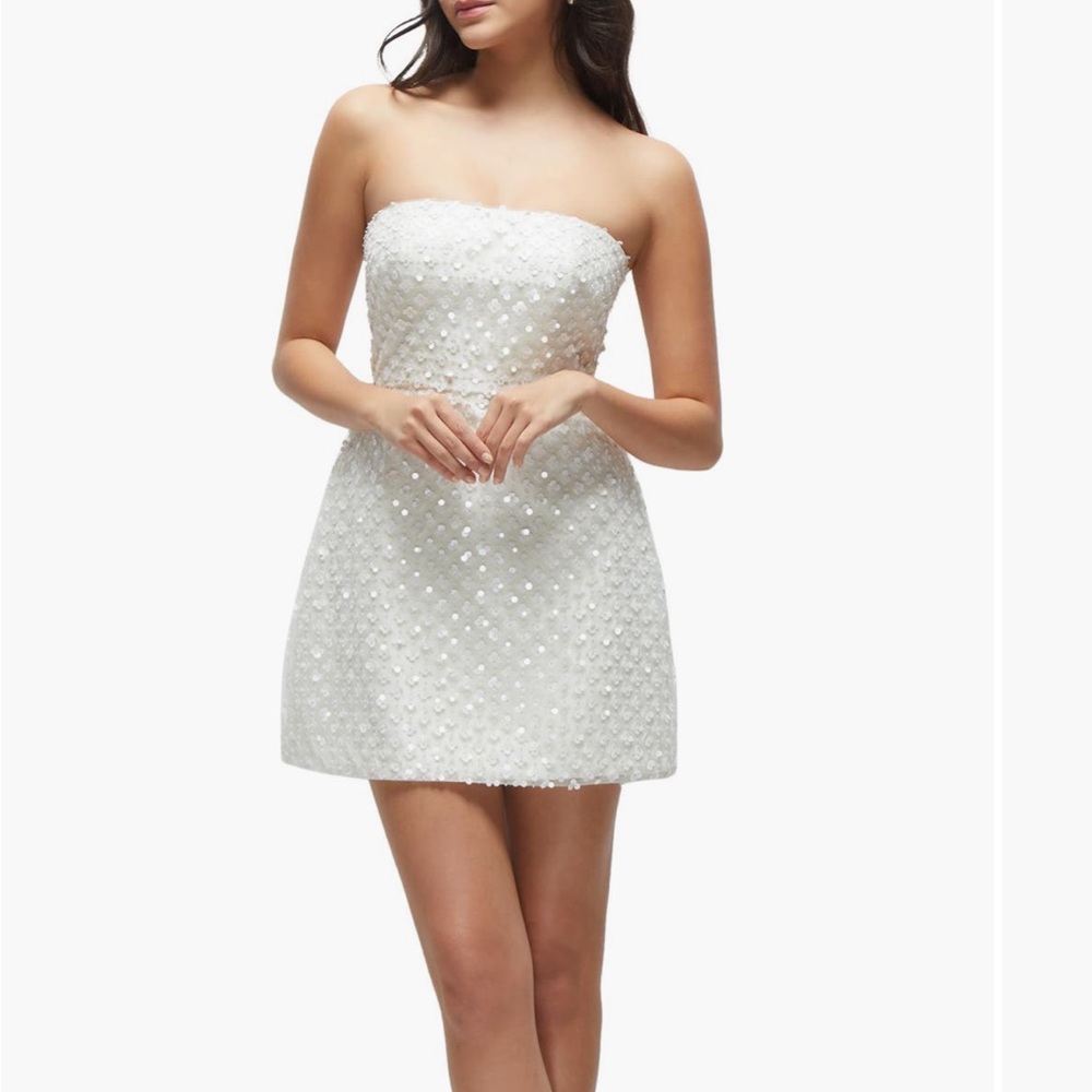 Dessy Collection Beaded Minidress